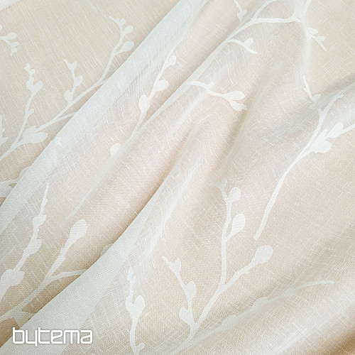 Cortina de lujo GERSTER 11877/290/0002 color crema