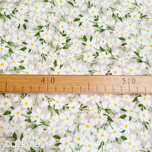 Tela decorativa FLORES BLANCAS