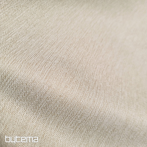 Lujosa tela decorativa monocromática de diseño GERSTER 7032/0870 BEIGE