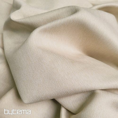 Lujosa tela decorativa monocromática de diseño GERSTER 7032/0023 BEIGE