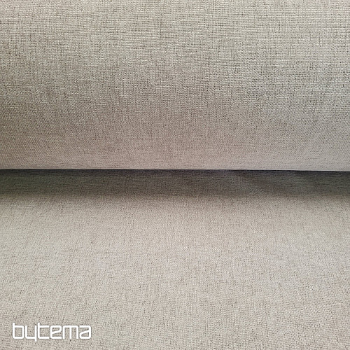 Lujosa tela decorativa monocromática de diseño GERSTER 77054/0040 GRIS CLARO