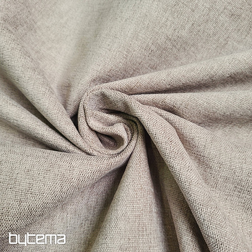 Lujosa tela decorativa monocromática de diseño GERSTER 77054/0040 GRIS CLARO