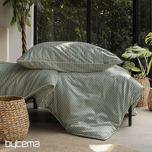 IRISETTE satén de algodón de lujo TOKIO 8607-30 verde