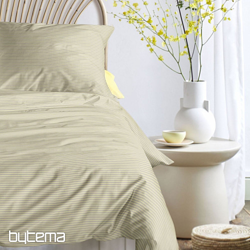 IRISETTE satén de algodón de lujo TOKIO 8607-40 beige