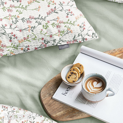 IRISETTE crepé suave de lujo EASY 8665-60 Flores