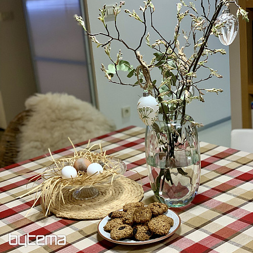 Mantel y bufanda ATILA ROJO