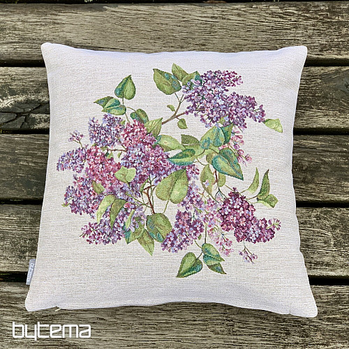 Funda de almohada tapiz LILA en el centro