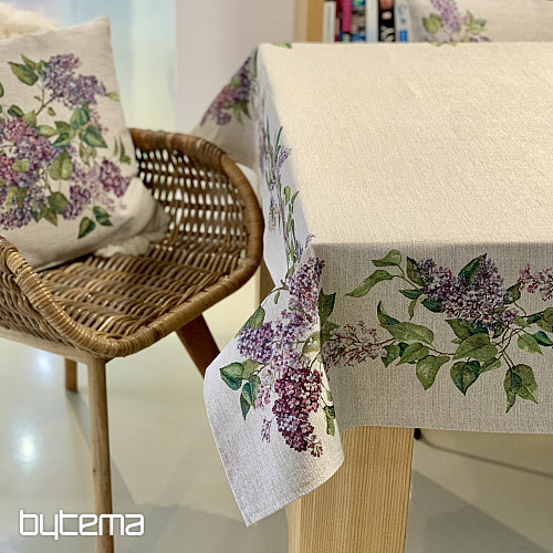 Funda de almohada tapiz LILA en el centro