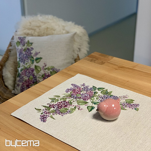 Funda de almohada tapiz LILA izquierda