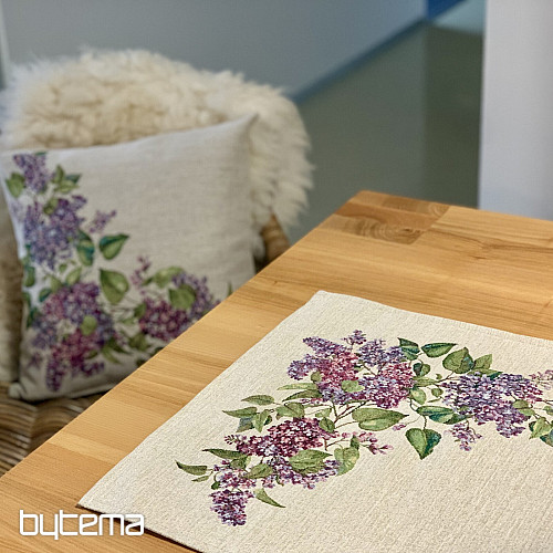 Funda de almohada tapiz LILA izquierda