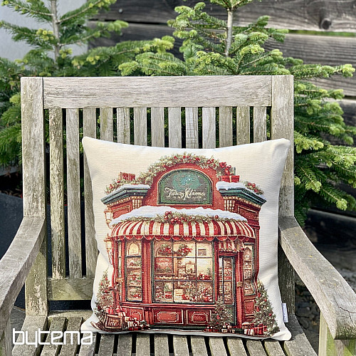 Cubierta decorativa navideña TIENDA DE NAVIDAD