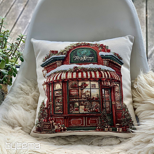 Cubierta decorativa navideña TIENDA DE NAVIDAD