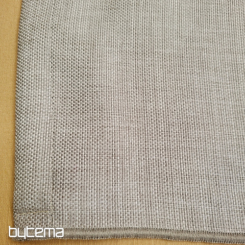 Cortina decorativa prefabricada GERSTER DIM OUT 77005/840 GRIS BEIGE