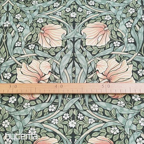 Tela decorativa FLORES DORADAS