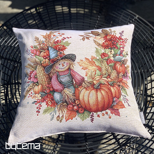 Funda de almohada de tapiz CALABAZA E INSECTO