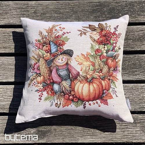 Funda de almohada de tapiz CALABAZA E INSECTO