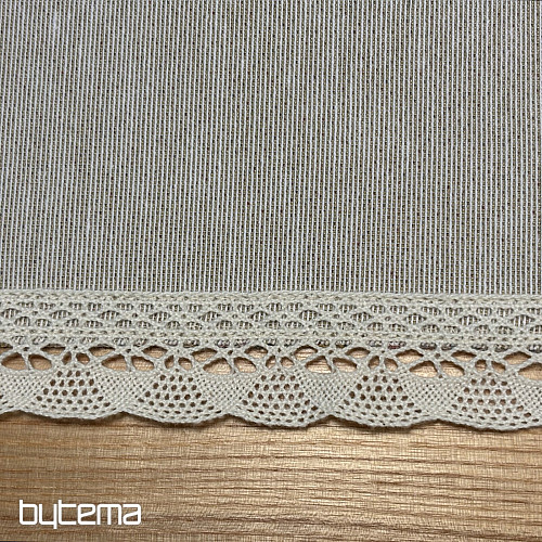Mantel tapiz y bufanda NATURALEZA CON ENCAJE