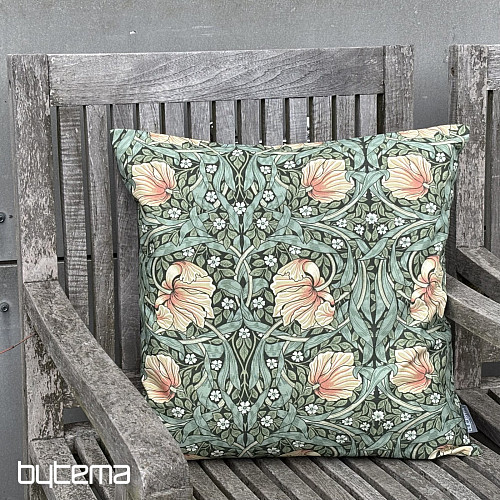 Funda de almohada decorativa FLORES DORADAS