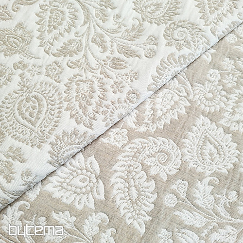 Tela decorativa COSTA FLOR BEIGE