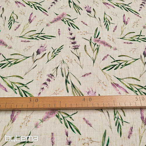 Tela decorativa LAVENDER LINO