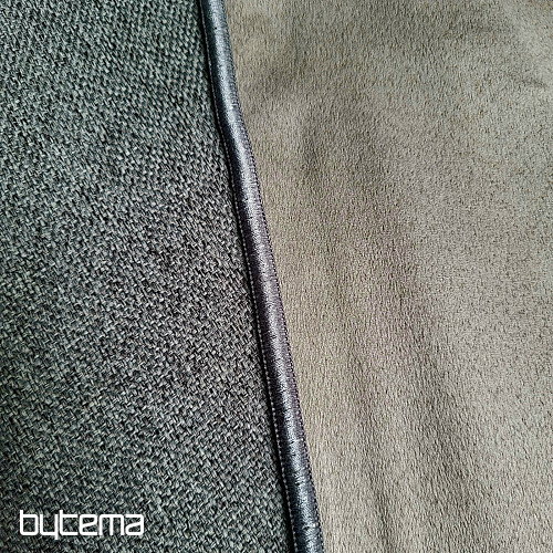 Tela decorativa de diseño en color liso DIM OUT GERSTER 77045/0840 GRIS OSCURO