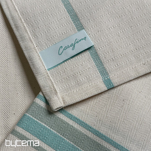 Toallas FRENCH STRIPES AQUA 70x50 2 unidades
