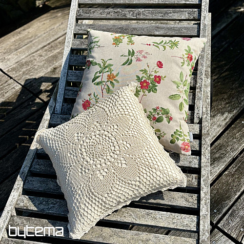 Funda de almohada decorativa FLORES OREGÓN