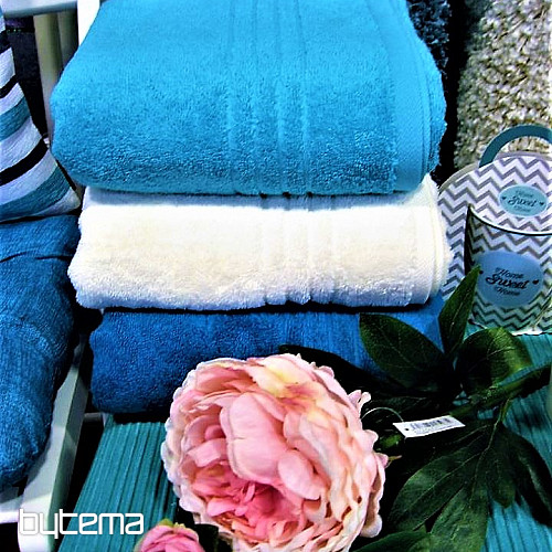 Toalla de lujo y toalla de baño MADISON 326 vol. azul