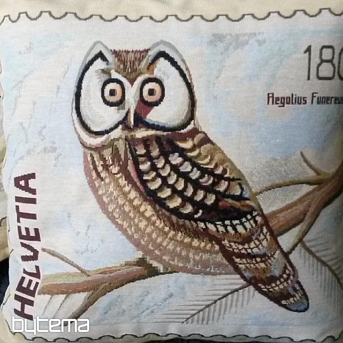 Funda de cojín decorativa POST STAMP MARIPOSA