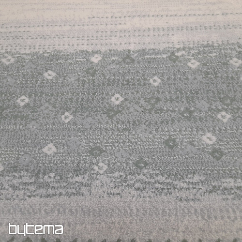 alfombra pieza moderna FONTANA verde y blanco