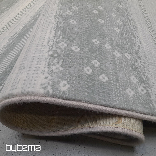 alfombra pieza moderna FONTANA verde y blanco