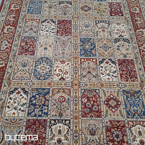 Alfombra clásica de lana ORIENT cassette rosa antiguo