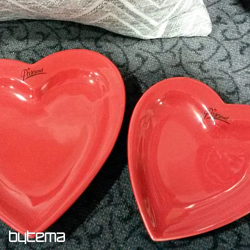 Platillo CORAZÓN ROJO