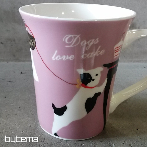 Taza DOGS LOVE CAKE 350ml
