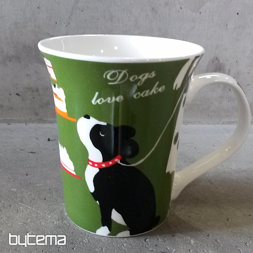 Taza DOGS LOVE CAKE 350ml