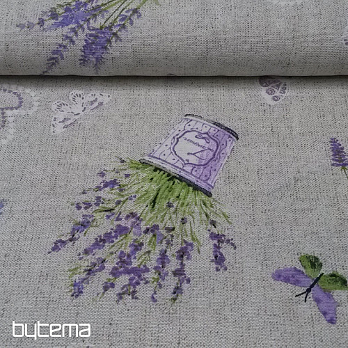 Tela decorativa LAVANDA lila