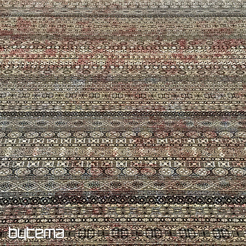 Alfombra exclusiva moderna ETNO NOBLES negro