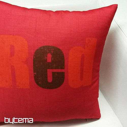 Funda de cojín decorativa COLORS ROJO