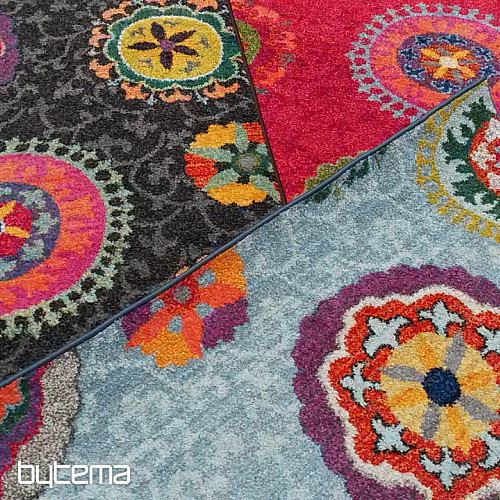 Alfombra pieza MANDALA marrón