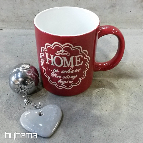 Taza con colador HOME