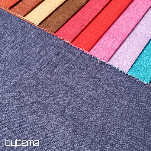 Tela decorativa monocolor EDGAR 602 azul