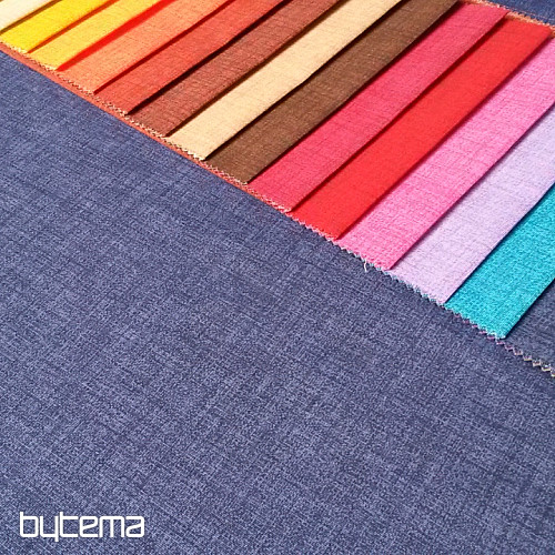 Tela decorativa monocolor EDGAR 602 azul