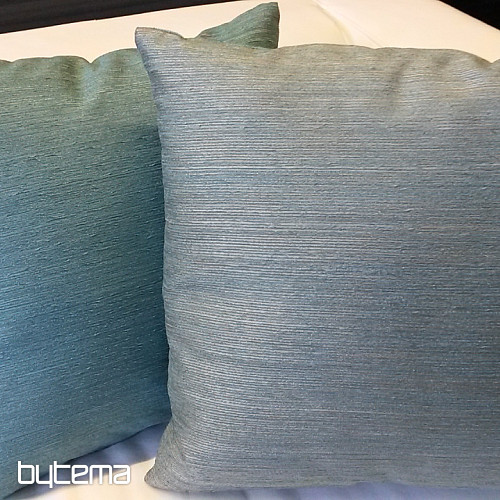 ALMOHADA CHENILLA ELIA turquesa