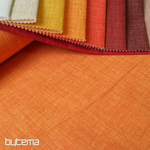 Tela decorativa monocolor EDGAR 202 naranja