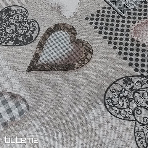 Tela decorativa MAX LOVE gris