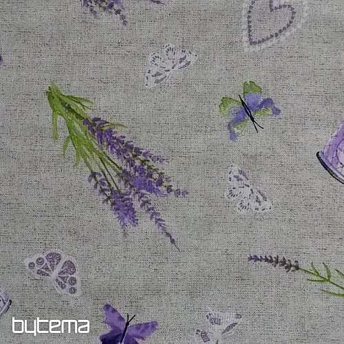 Tela decorativa LAVANDA lila