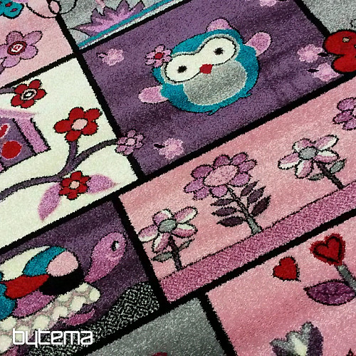 Alfombra infantil ANIMALES gris