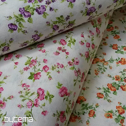 Tela decorativa JANA flor lila
