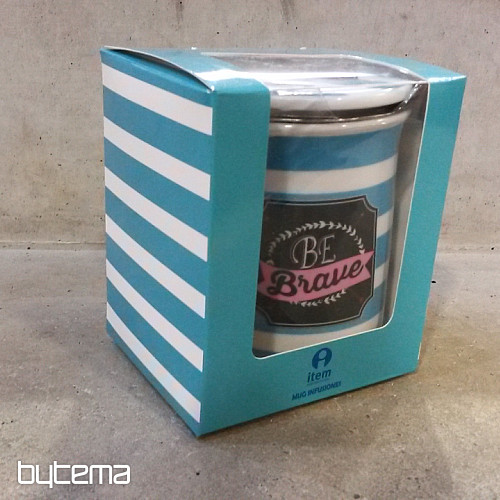 Taza con tapa y colador SUMMER RIDE 280ml