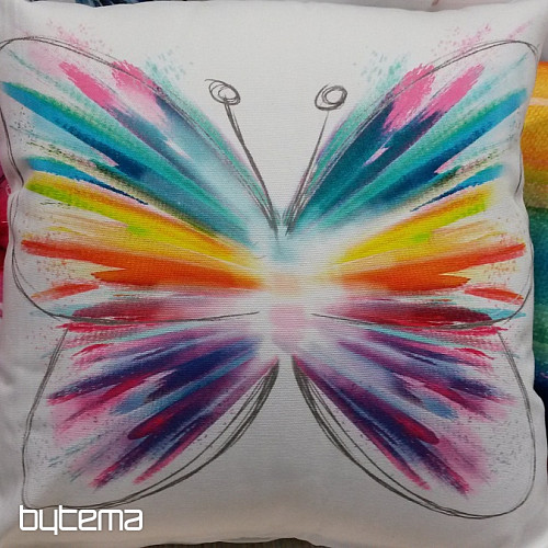 Funda de cojín decorativa MARIPOSA PASTEL